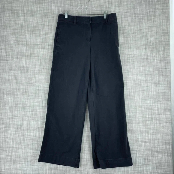 Ann Taylor pants size 4 Gray wide leg 2921 - Picture 1 of 11